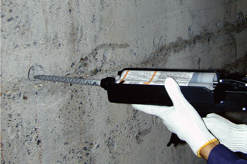 Filled Epoxy Resin Adhesive for Civil Engineering